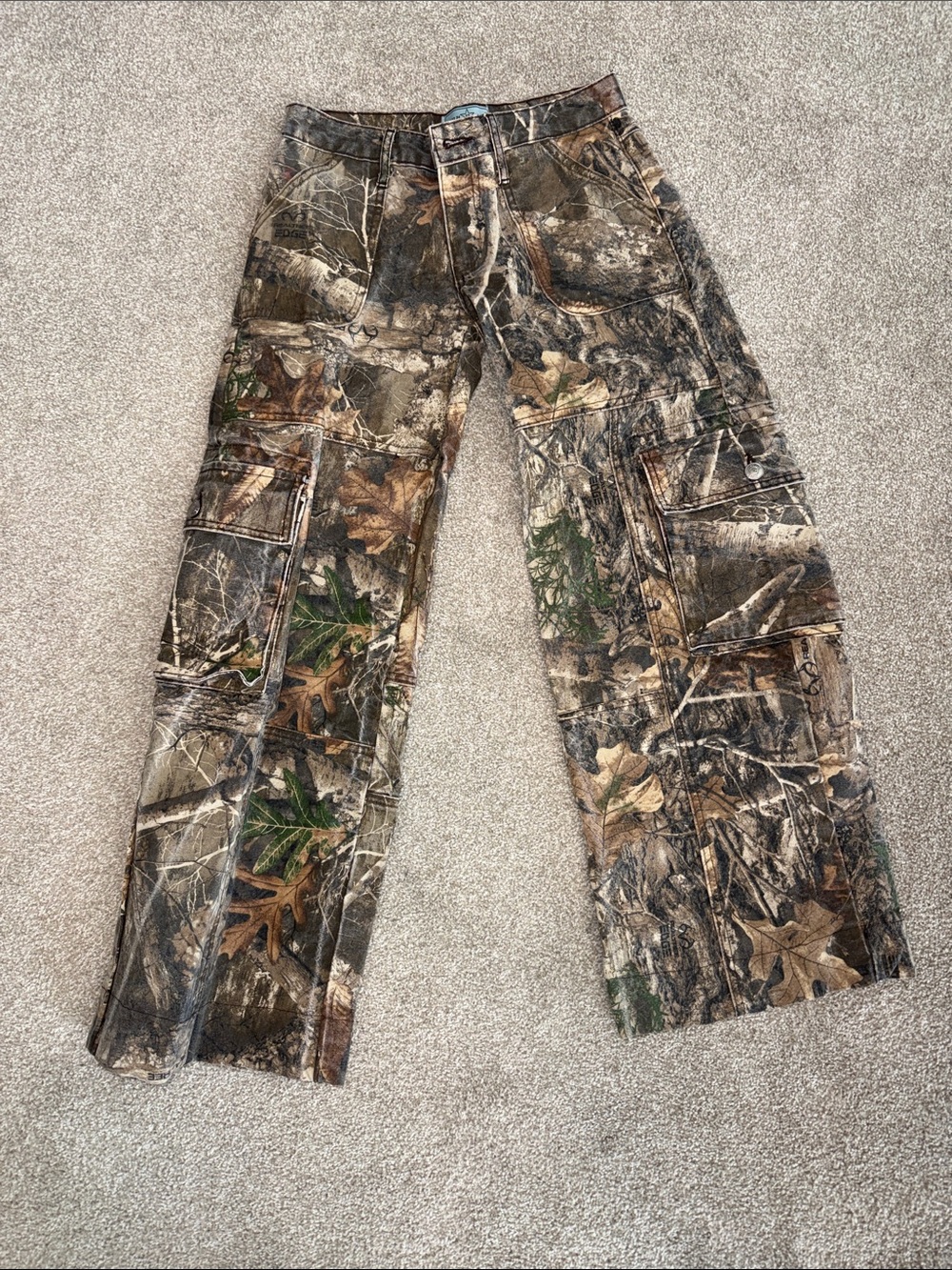 ReVice Camo Cargo Jeans - Brown/Green Realtree-Style